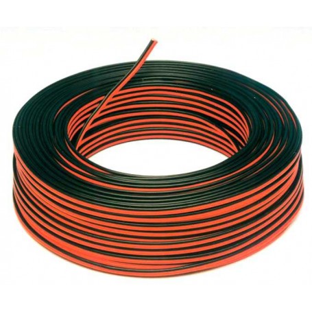 Biltron 🟢 64C215RN (Cable para altavoz, 2 hilos, 1,5 mm², rojo/negro)